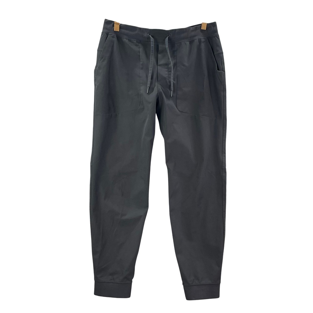 Lululemon ABC Jogger Mens 36 Black Activewear Athletic Pants Tapered Cuff Gorp